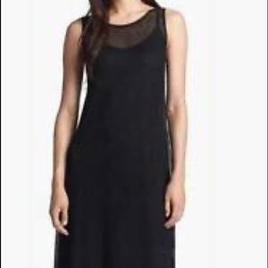 Eileen Fisher mesh dress.